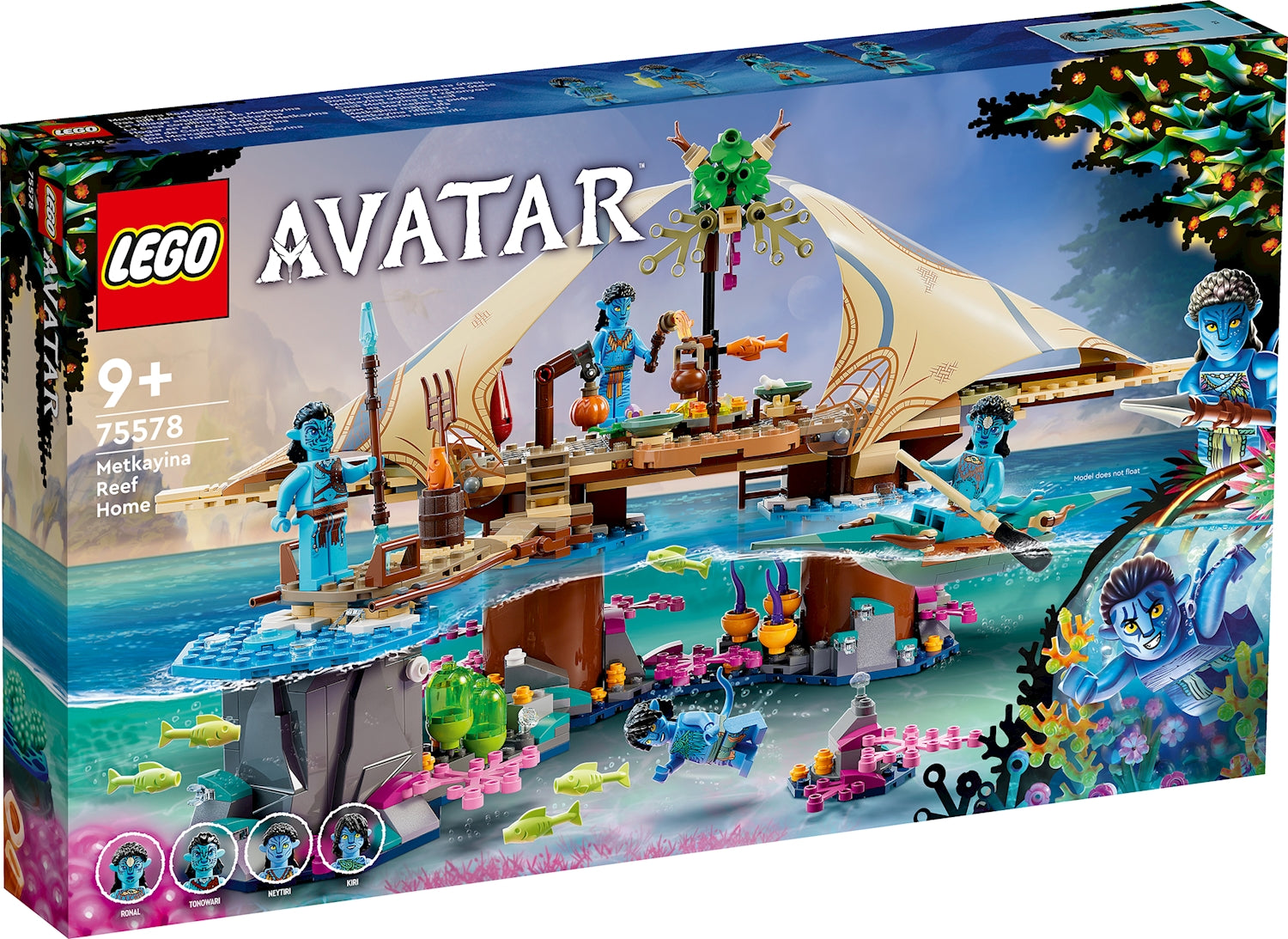 LEGO Avatar Das Riff der Metkayina 75578