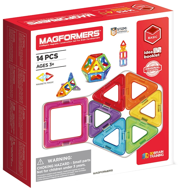 Magformers 14 Teile kreatives Bauen mit magnetischen Teilen