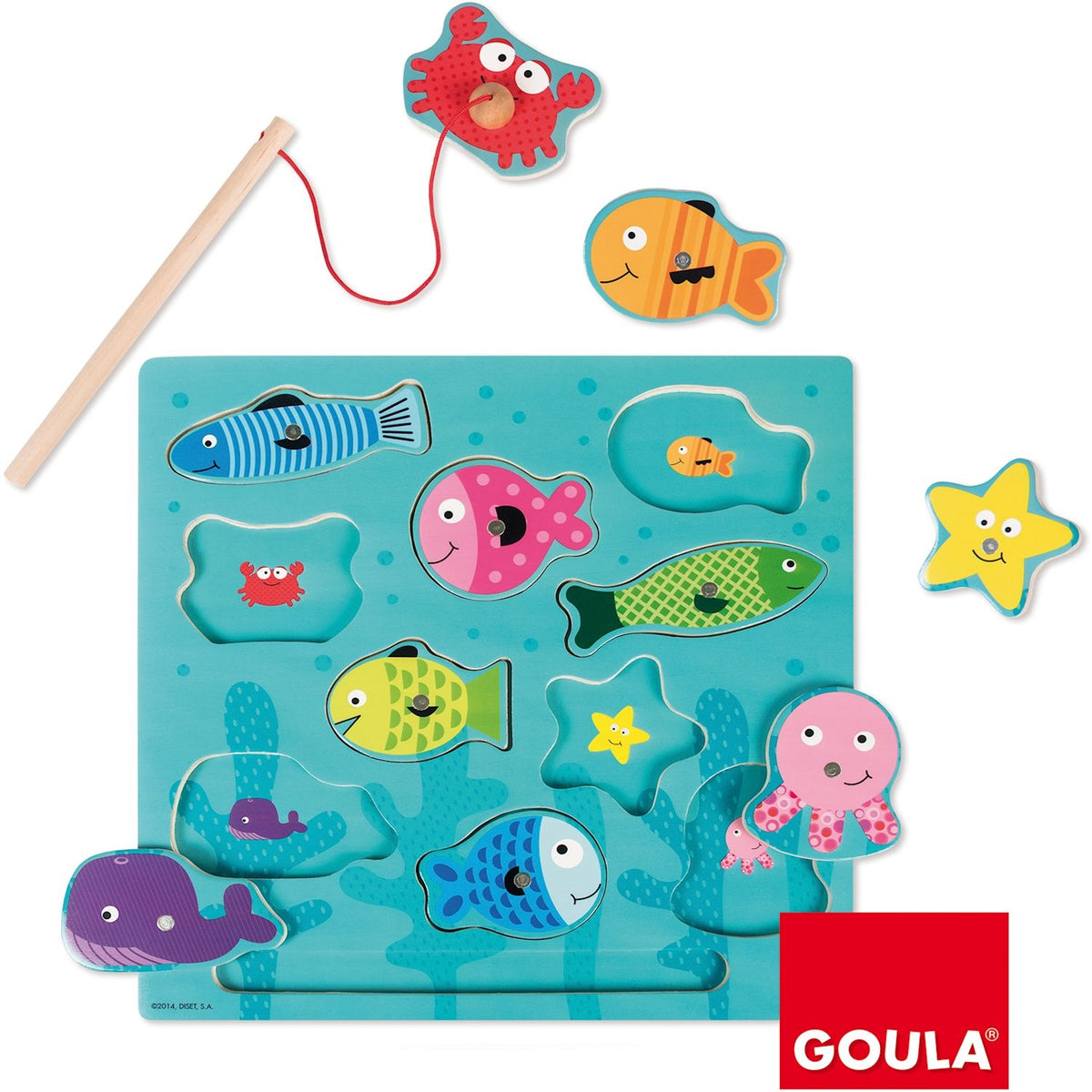 Goula Angelpuzzle Fisch