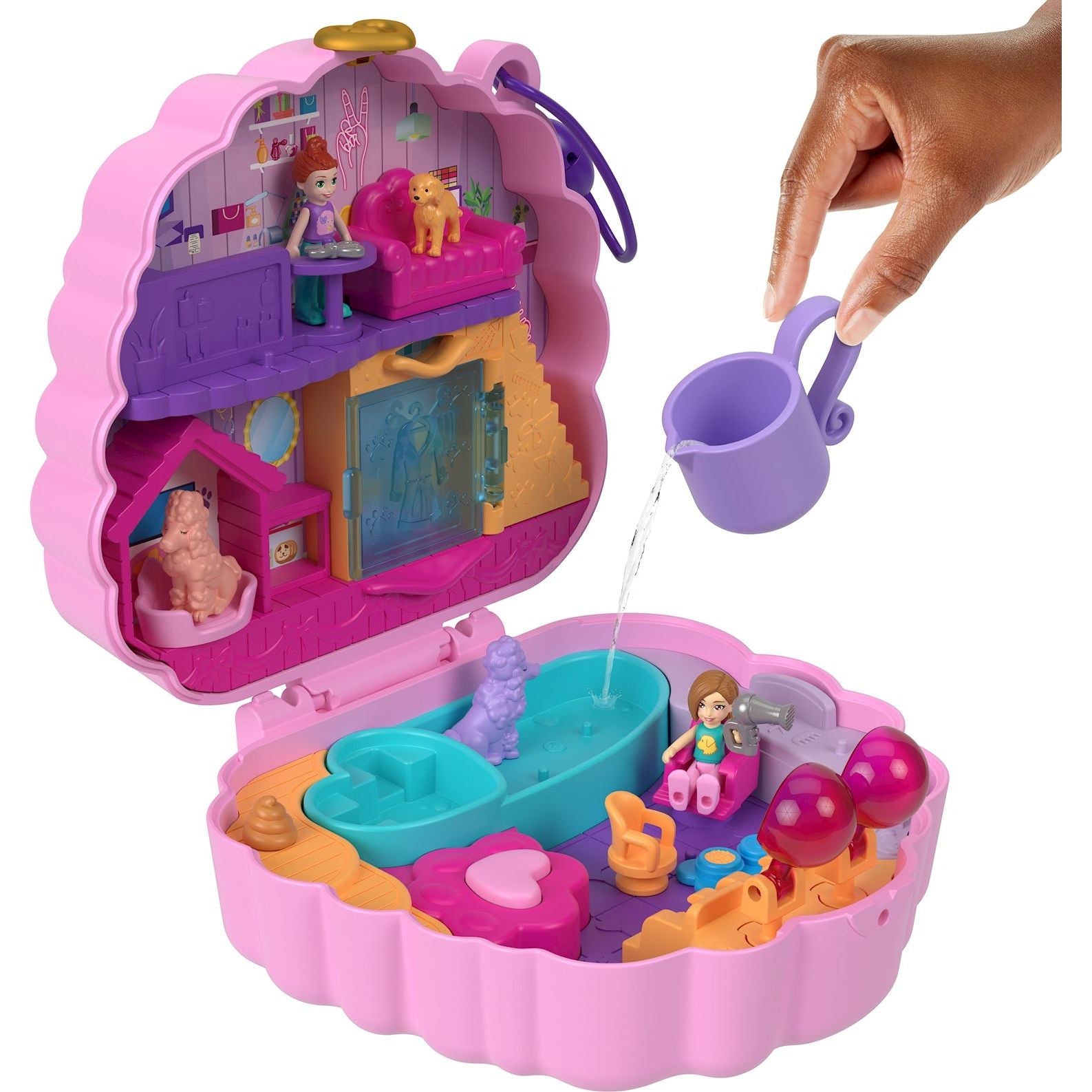 Polly Pocket Stylisher Pudel Schatulle