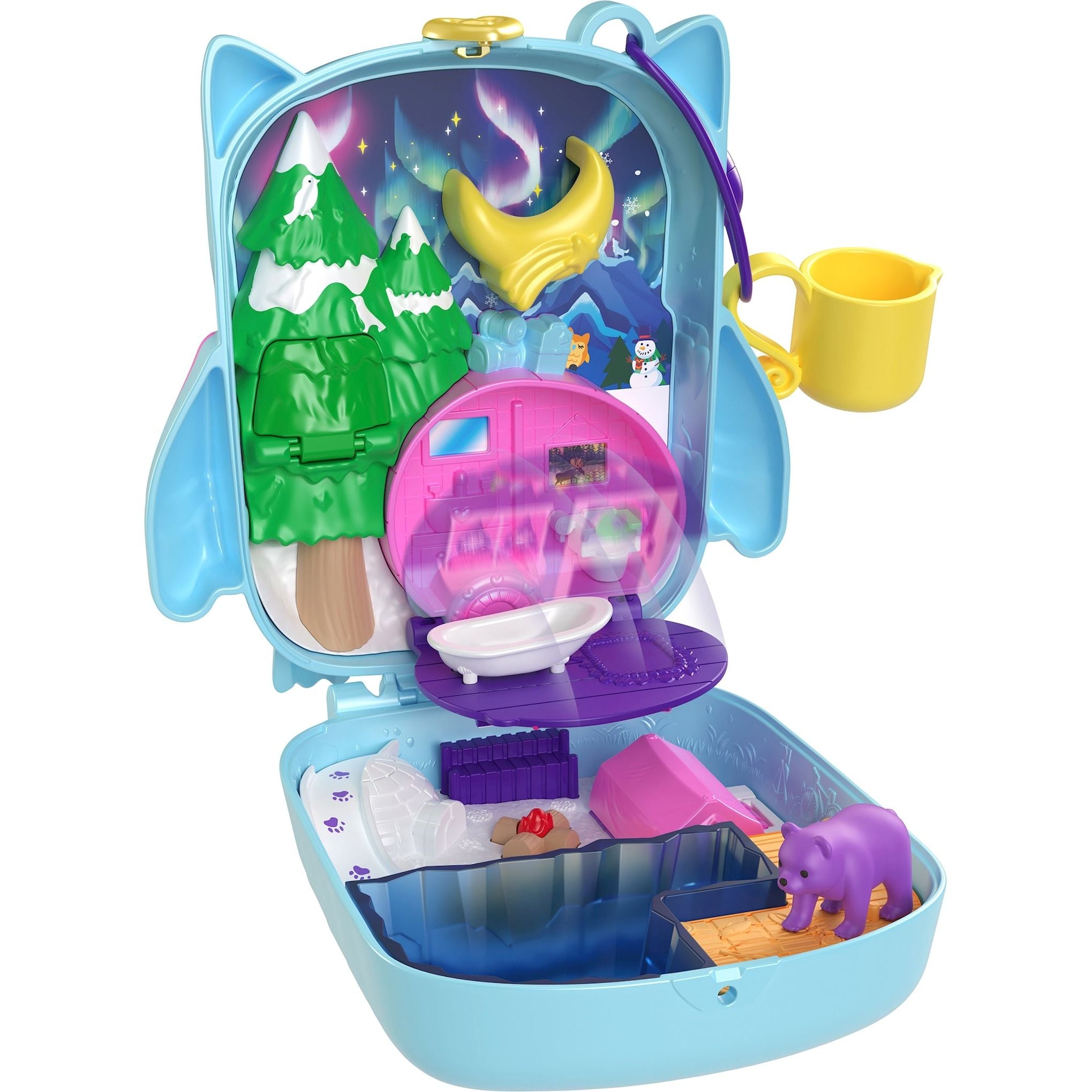 Polly Pocket Schnee-Eule Schatulle