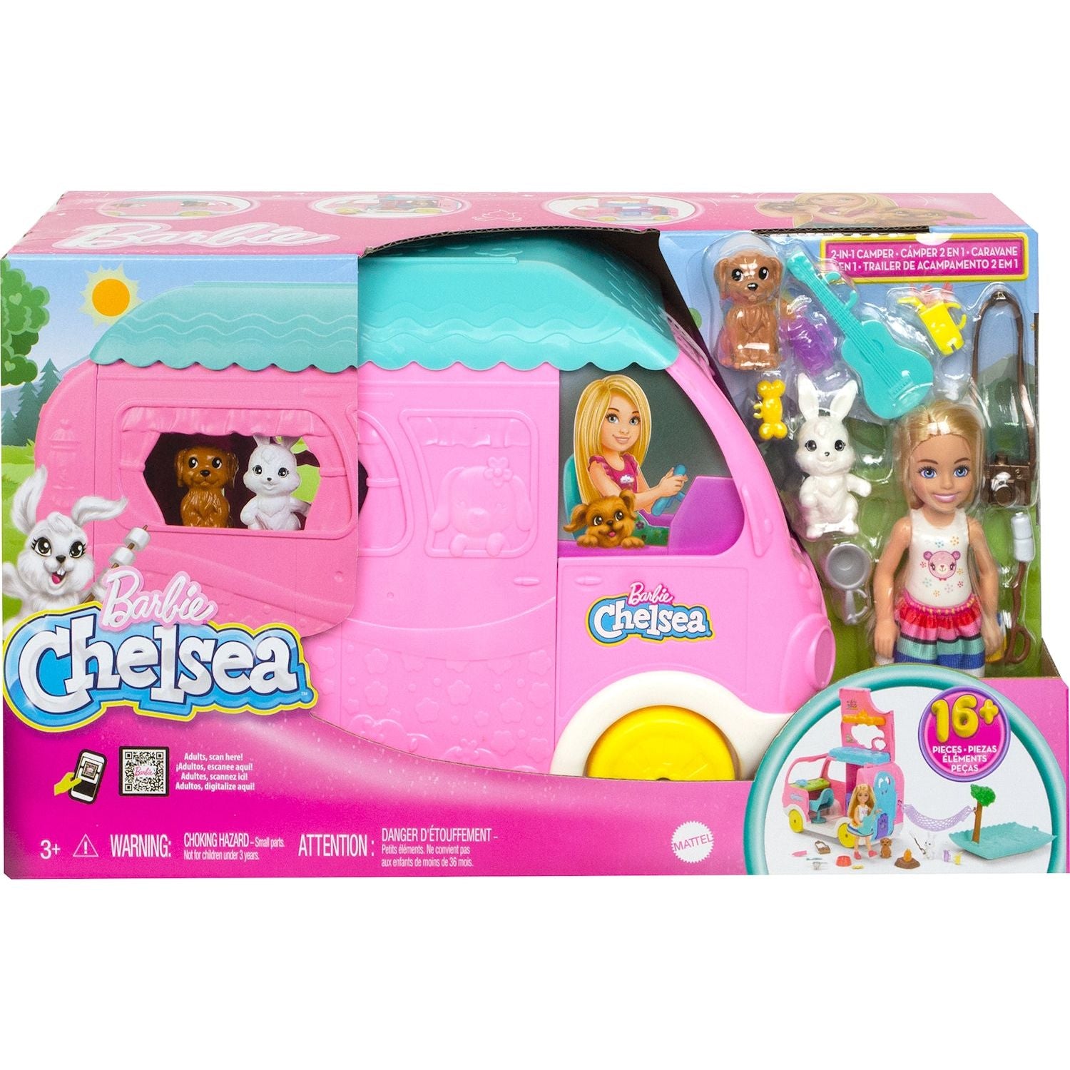 Barbie Chelsea 2-in-1 Camper