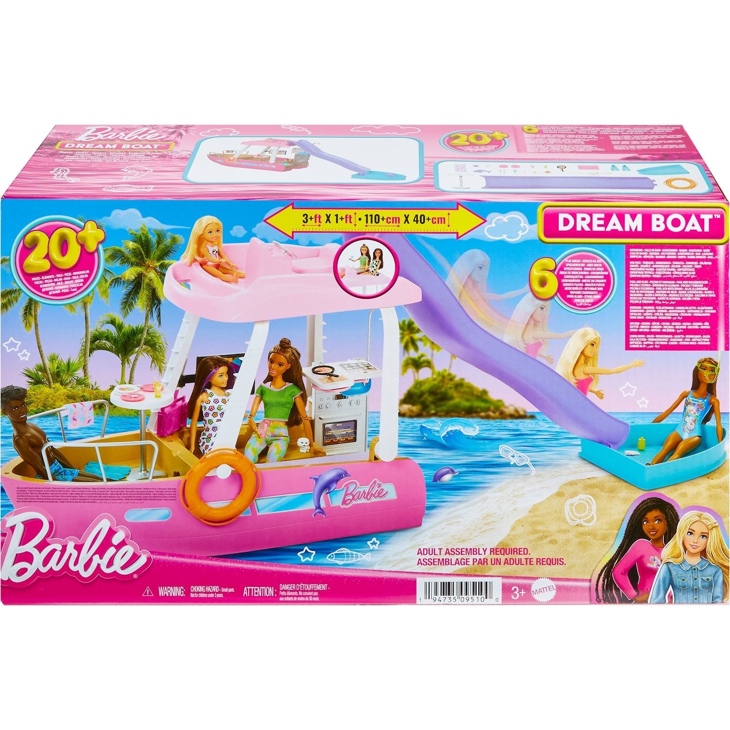 Barbie Traumboot Spielset Boot