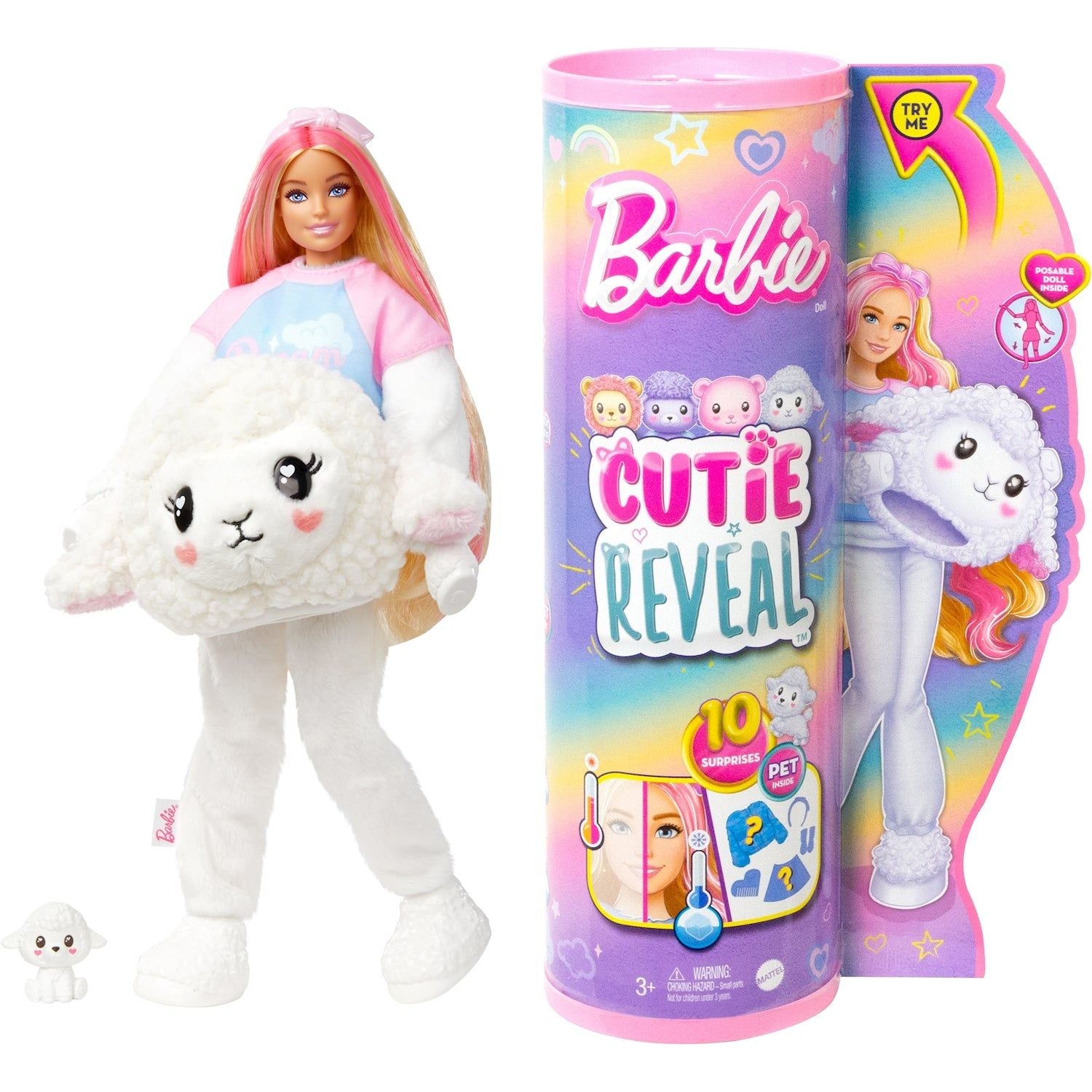 Barbie Cutie Reveal Lämmchen Puppe