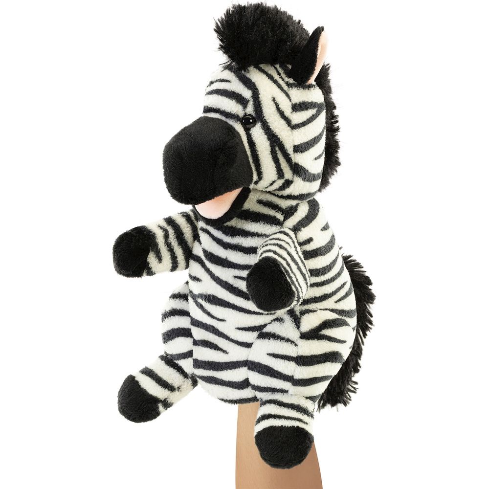 Handpuppe Zebra