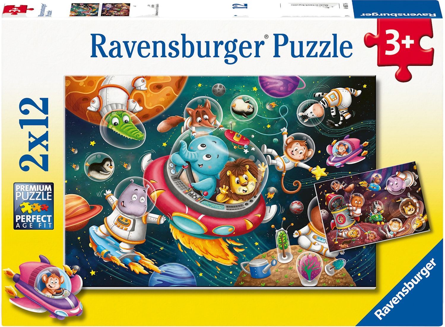 Ravensburger Puzzle Tiere im Weltall