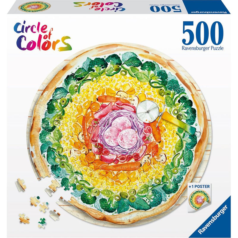 Ravensburger Puzzle Circle of Colors - Pizza
