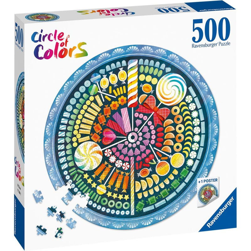 Ravensburger Puzzle Circle of Colors - Candy