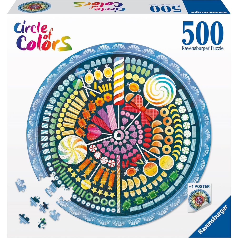 Ravensburger Puzzle Circle of Colors - Candy