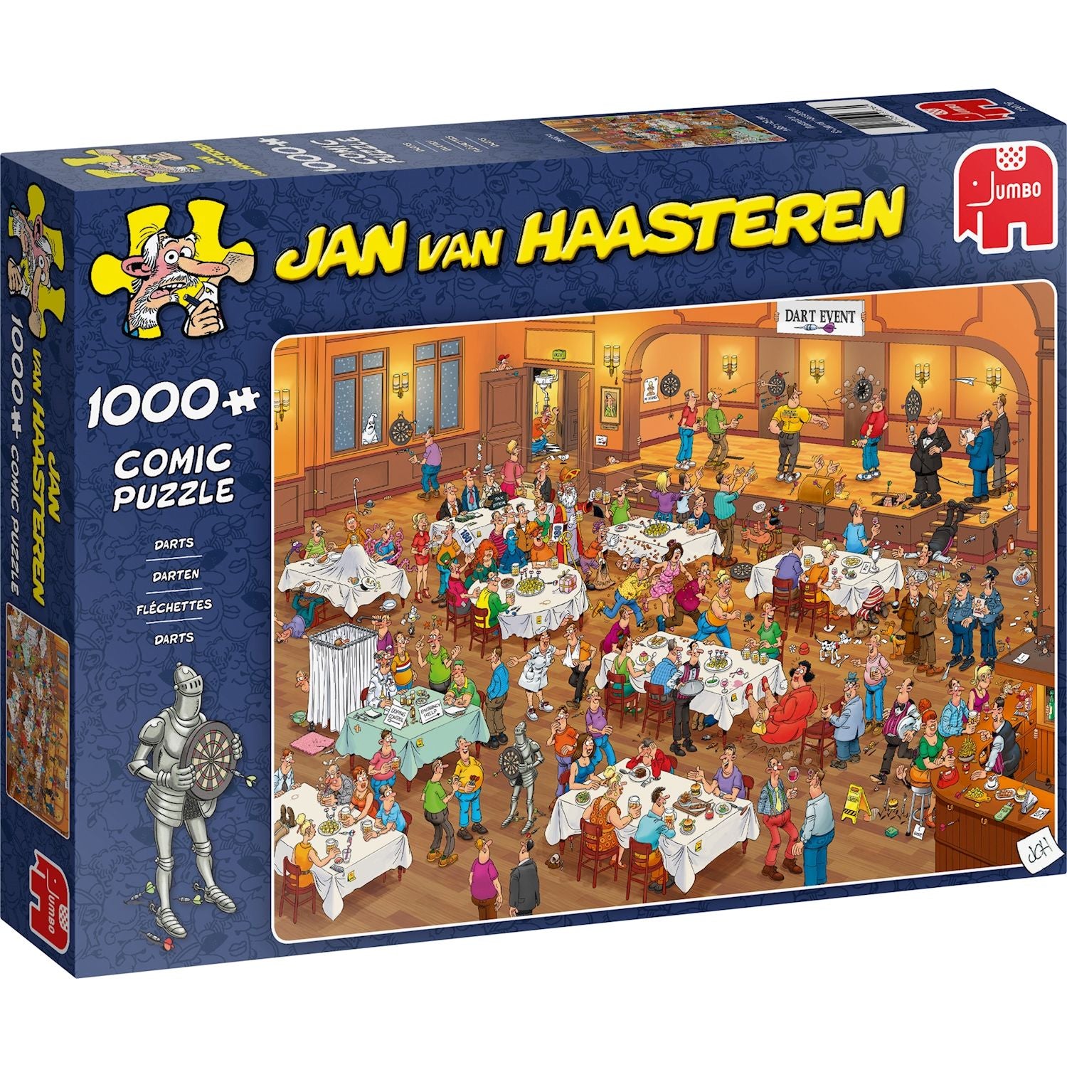 Puzzle Jan van Haasteren - Das Dart-Turnier