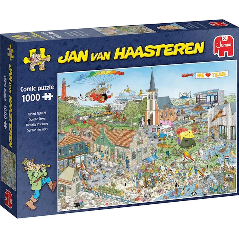 Puzzle Jan van Haasteren - Reif für die Insel