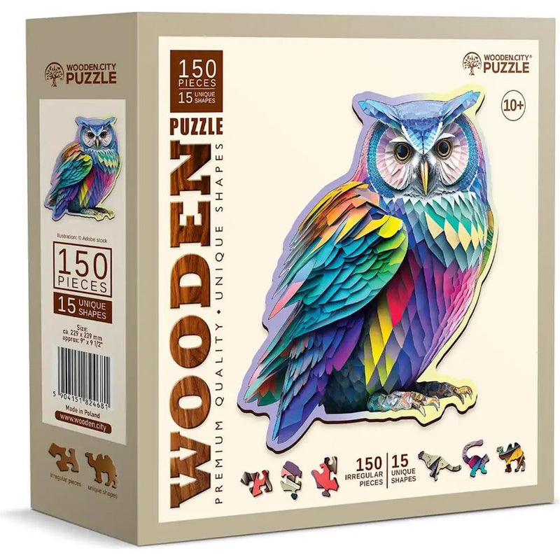 Puzzle Holz M Trendy Owl