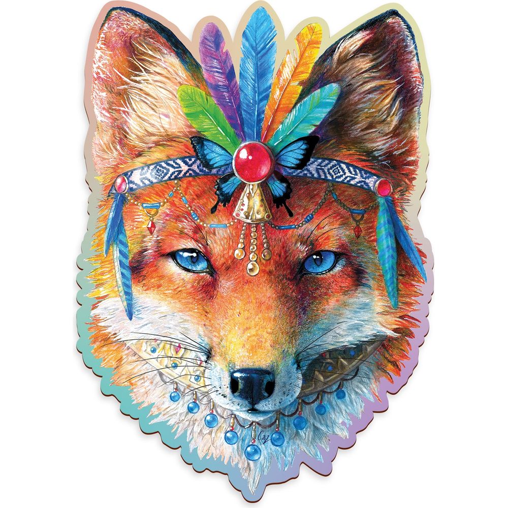 Puzzle Holz L Mystic Fox