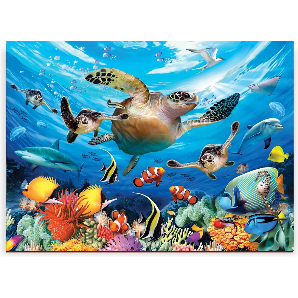 Puzzle Holz L Ocean life