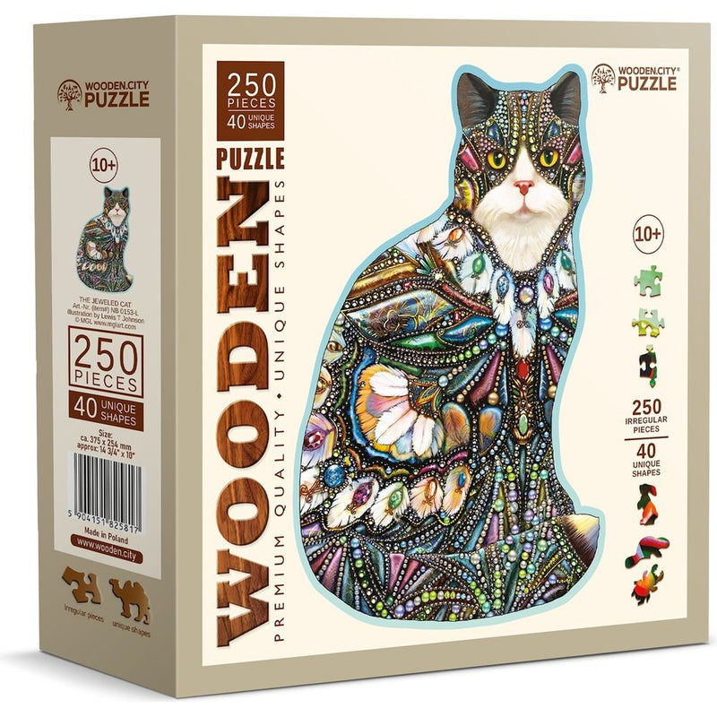 Puzzle Holz L The Jeweled Cat