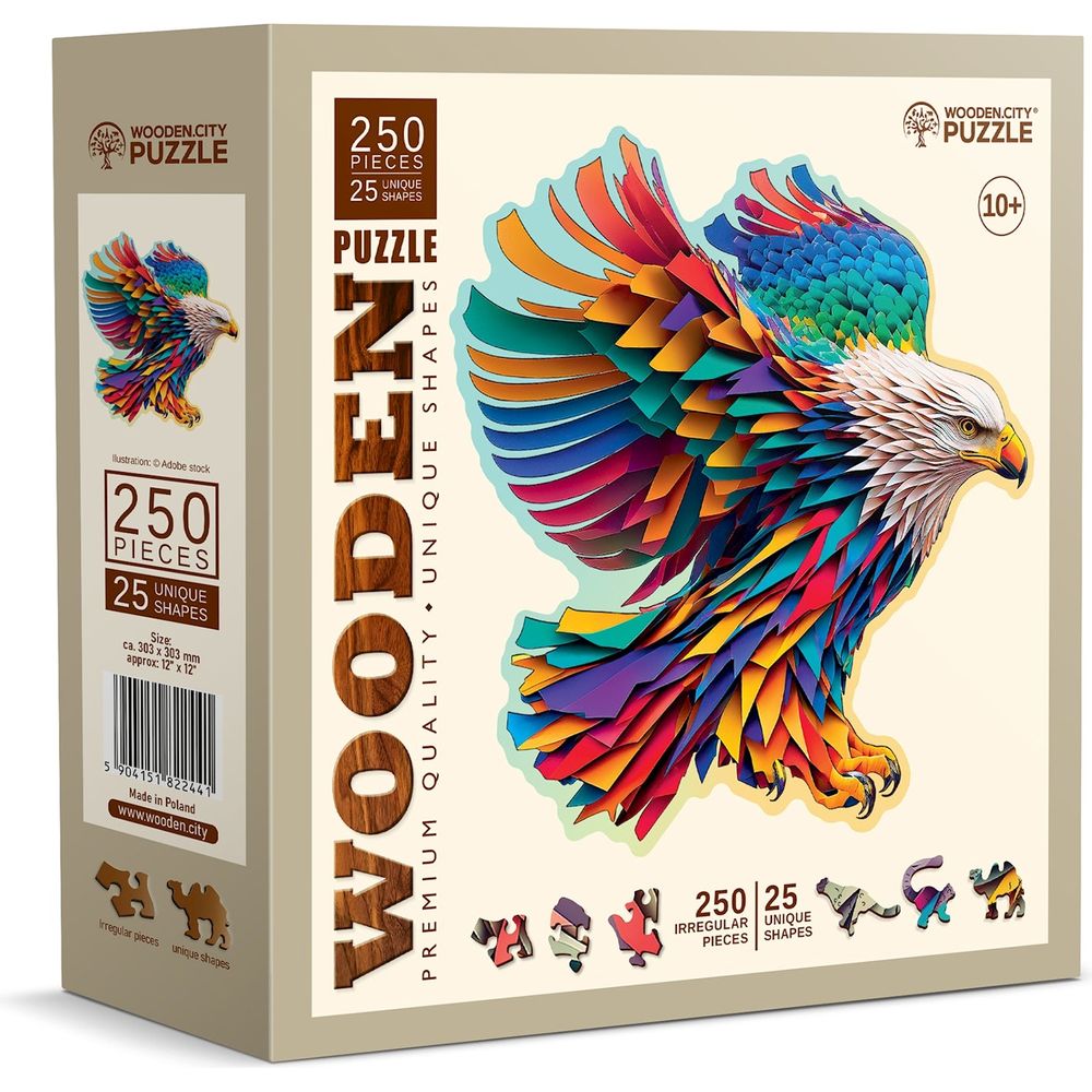 Puzzle Holz L Bright Eagle