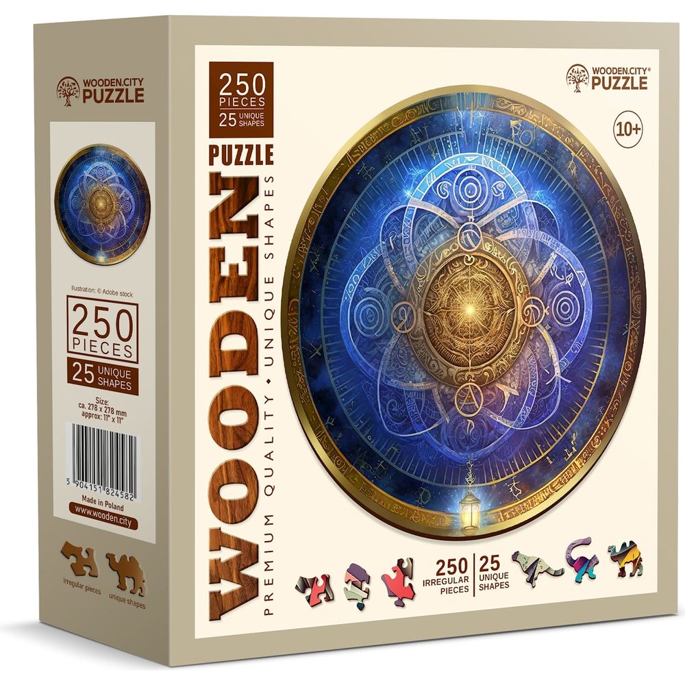 Puzzle Holz L Blue Zodiac