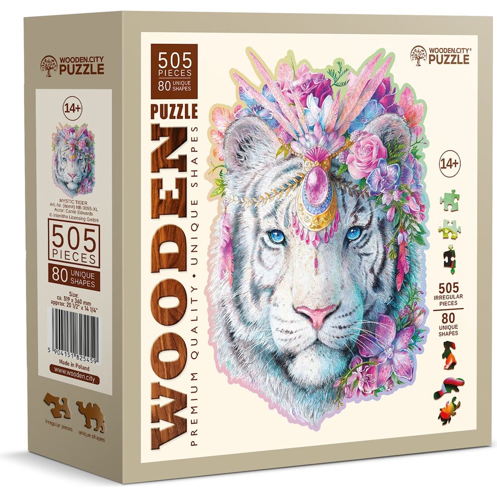 Puzzle Holz XL Mystic Tiger