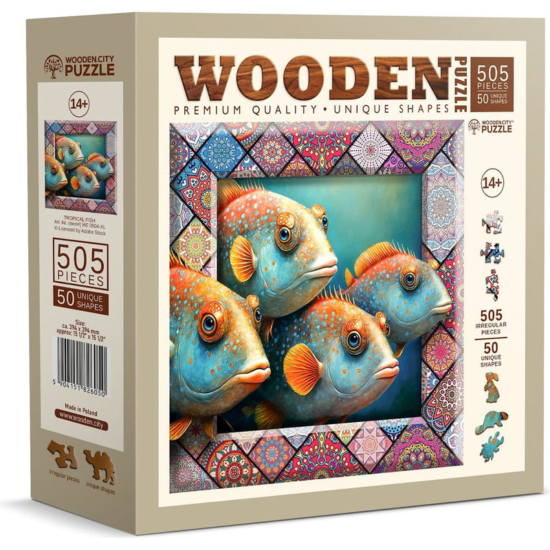 Puzzle Holz XL Tropical Fish