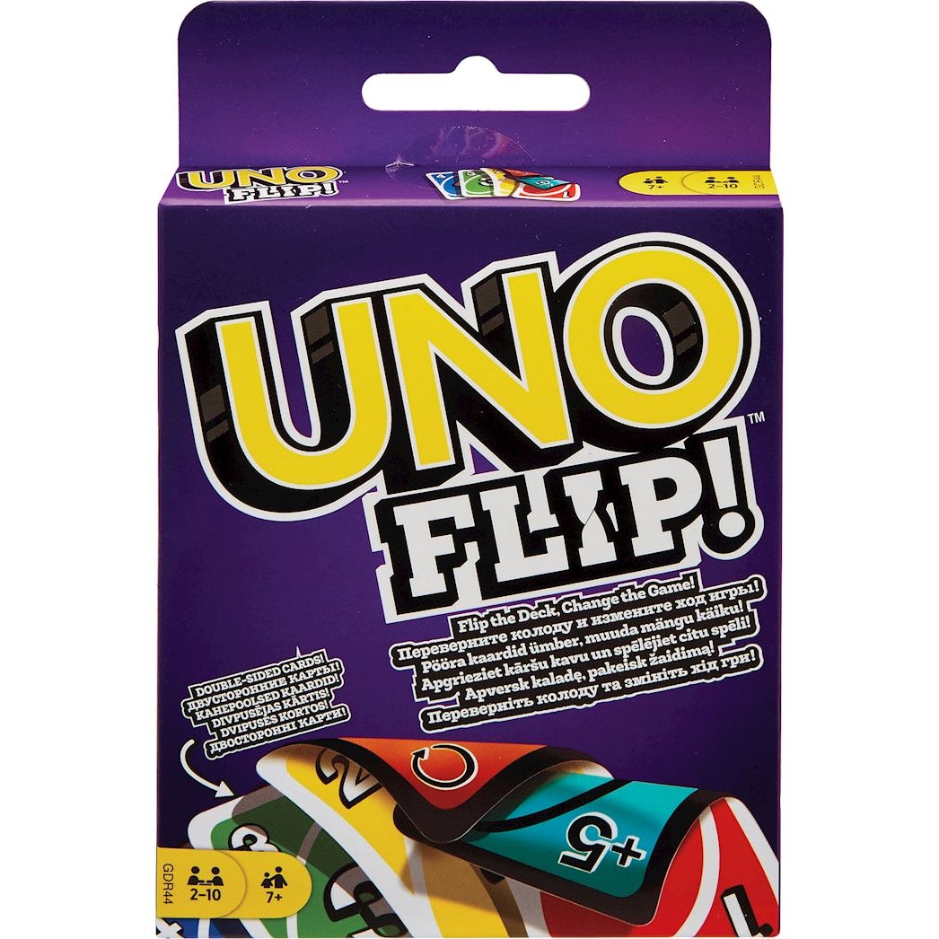 Mattel Games jeu de cartes UNO Flip