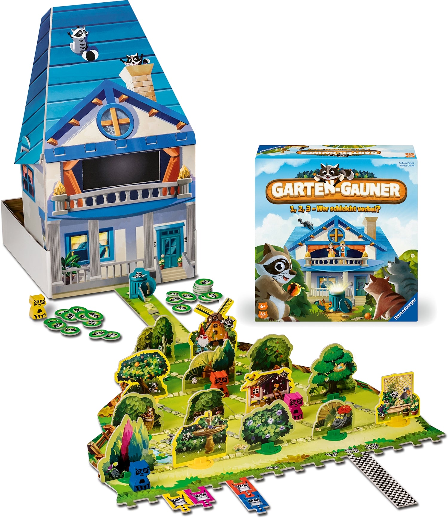 Ravensburger Garten-Gauner 1,2,3 Wer schleicht vorbei?