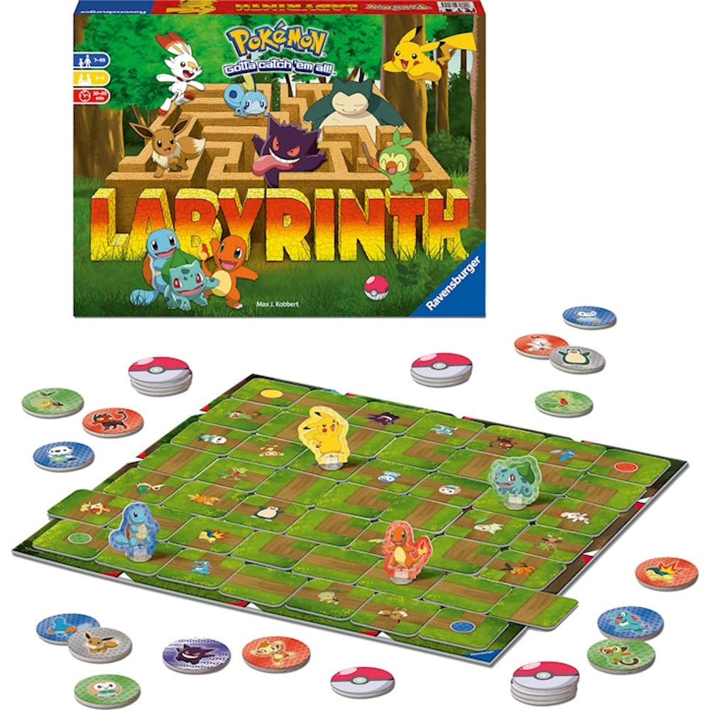 Ravensburger Familienspiel Pokémon Labyrinth