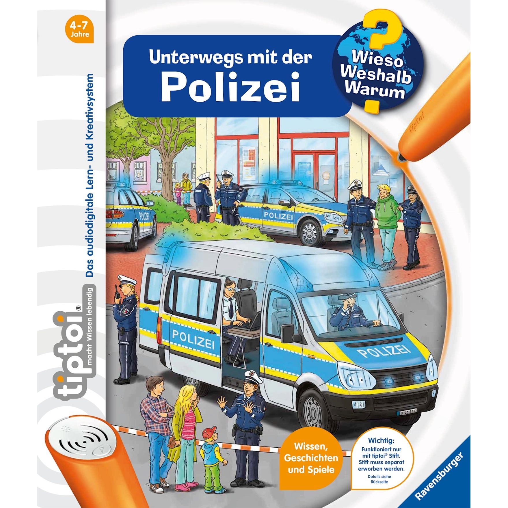 TipToi Buch - Unterwegs mit der Polizei