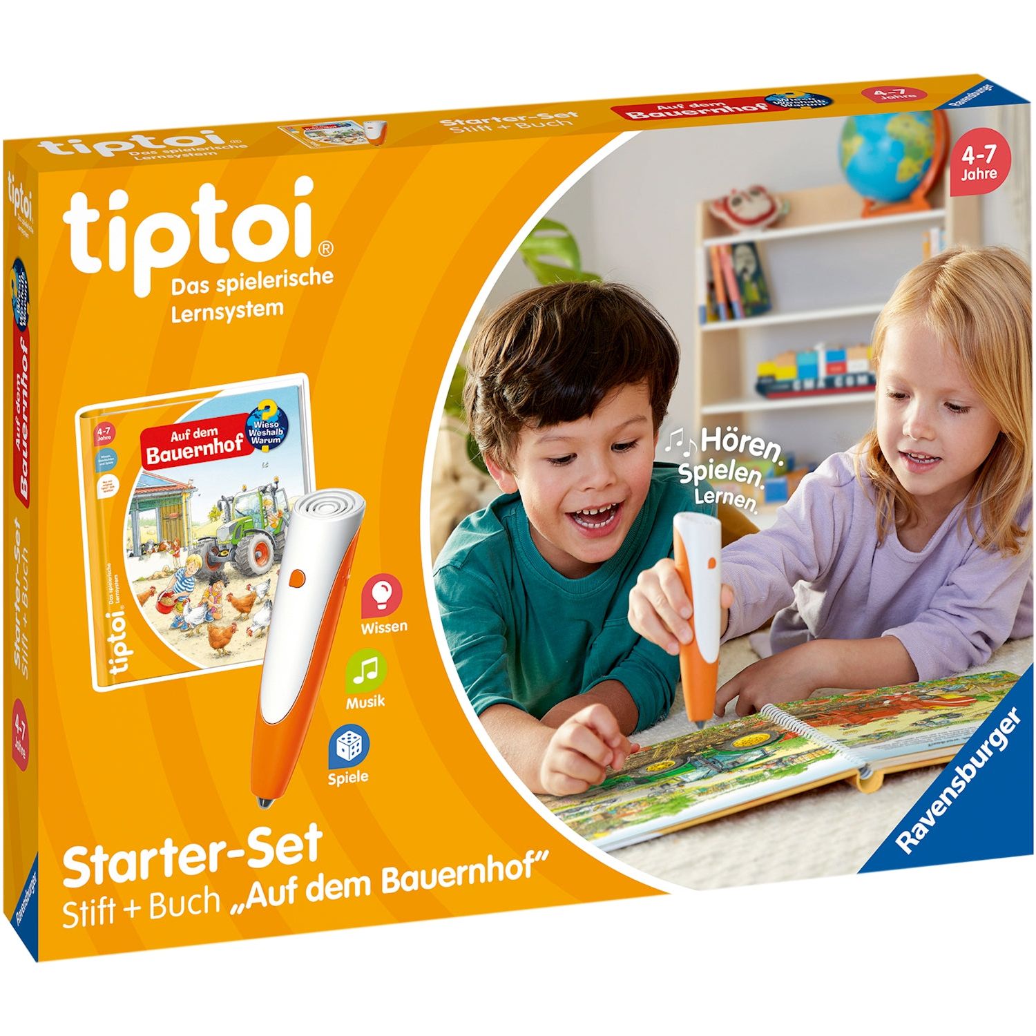 Tiptoi Starter-Set Stift und Buch - Auf dem Bauernhof