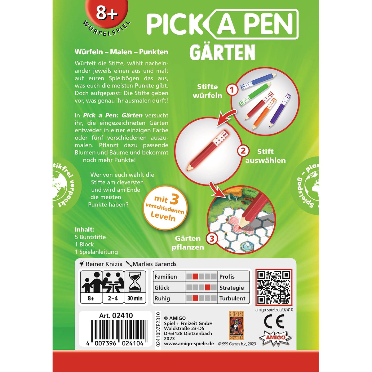 Amigo Pick a Pen Gärten