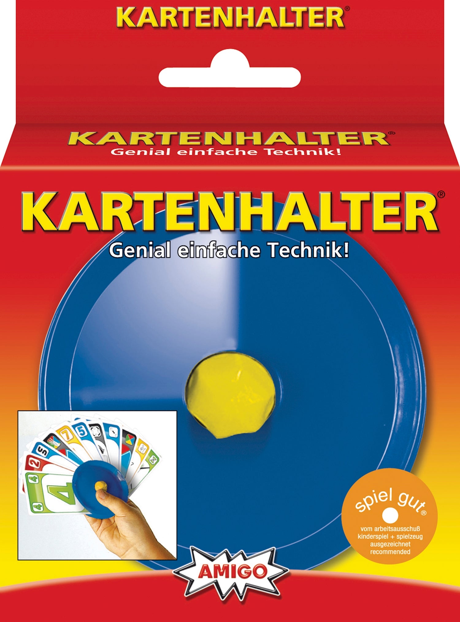 Amigo Kartenhalter blau