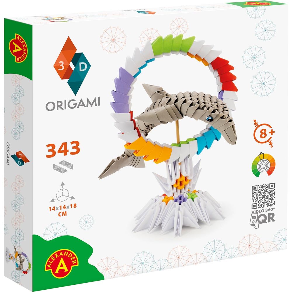 ORIGAMI 3D Delfin