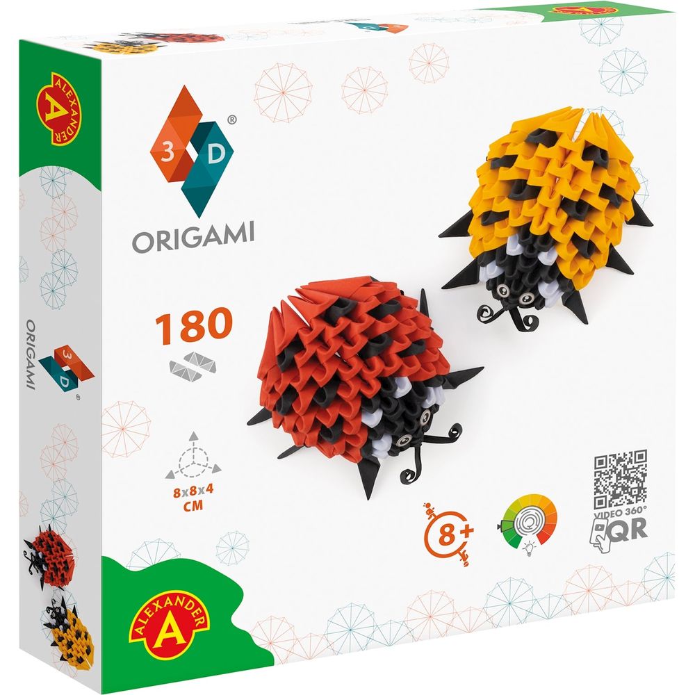 ORIGAMI 3D Marienkäfer