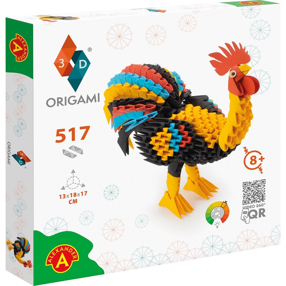 ORIGAMI 3D Hahn