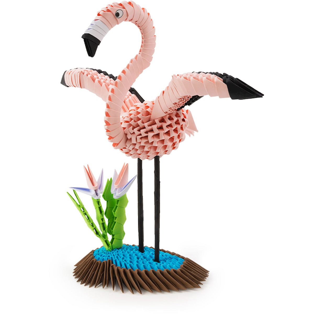 ORIGAMI 3D Flamingo