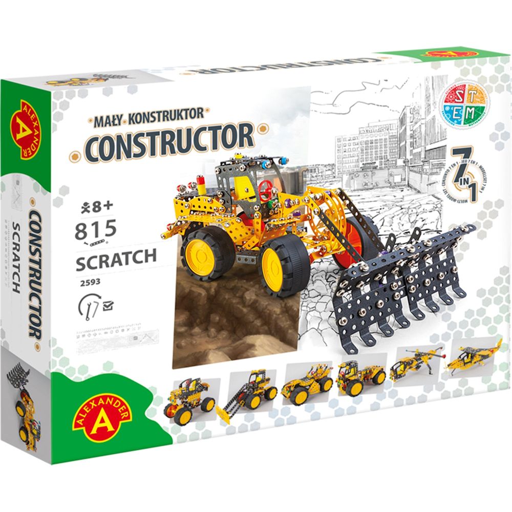 Constructor PRO Scratch 7 in 1 Bauset