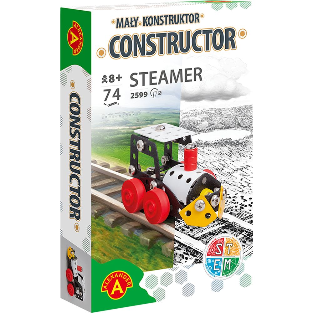 Constructor Steamer (Lok) Bauset