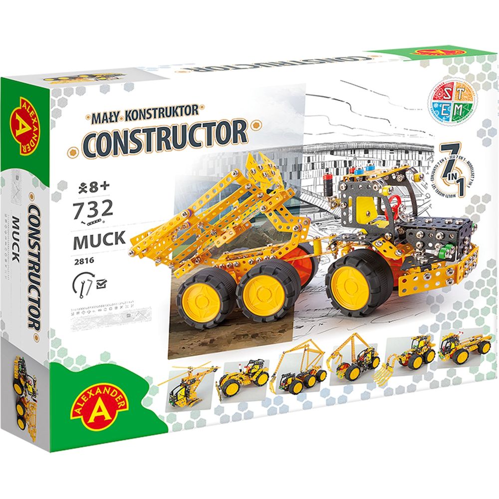 Constructor PRO Muck 7 in 1 Bauset