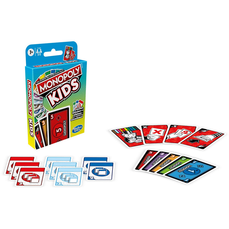 Hasbro Jeu de cartes de jeu Monopoly KIDS