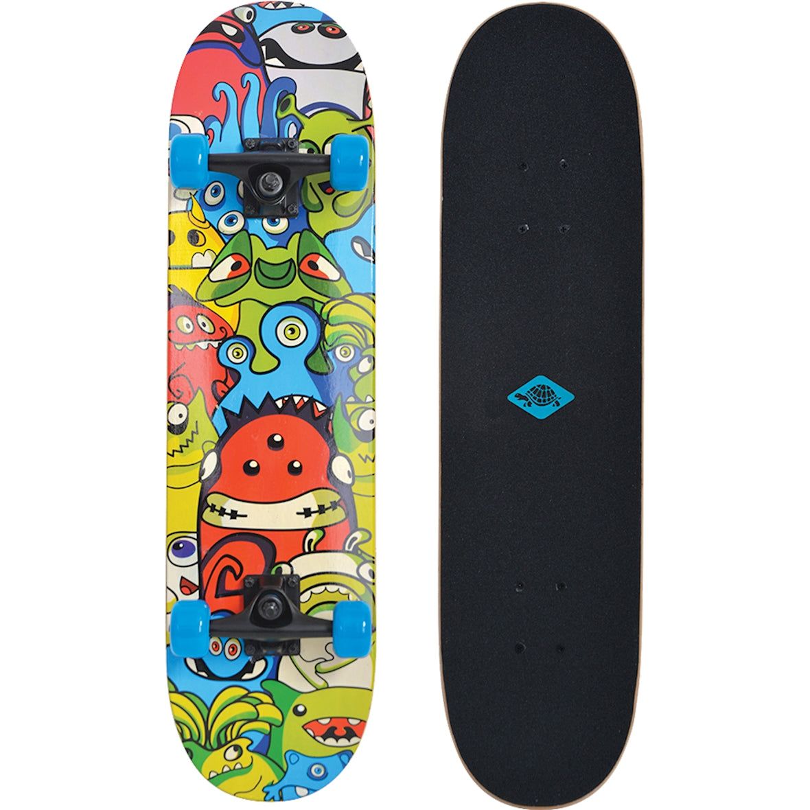 Skateboard Slider Monsters 31 Zoll