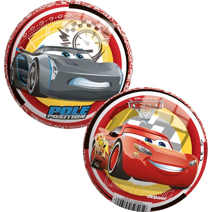 Ball Cars 3, ass. Ø 13 cm