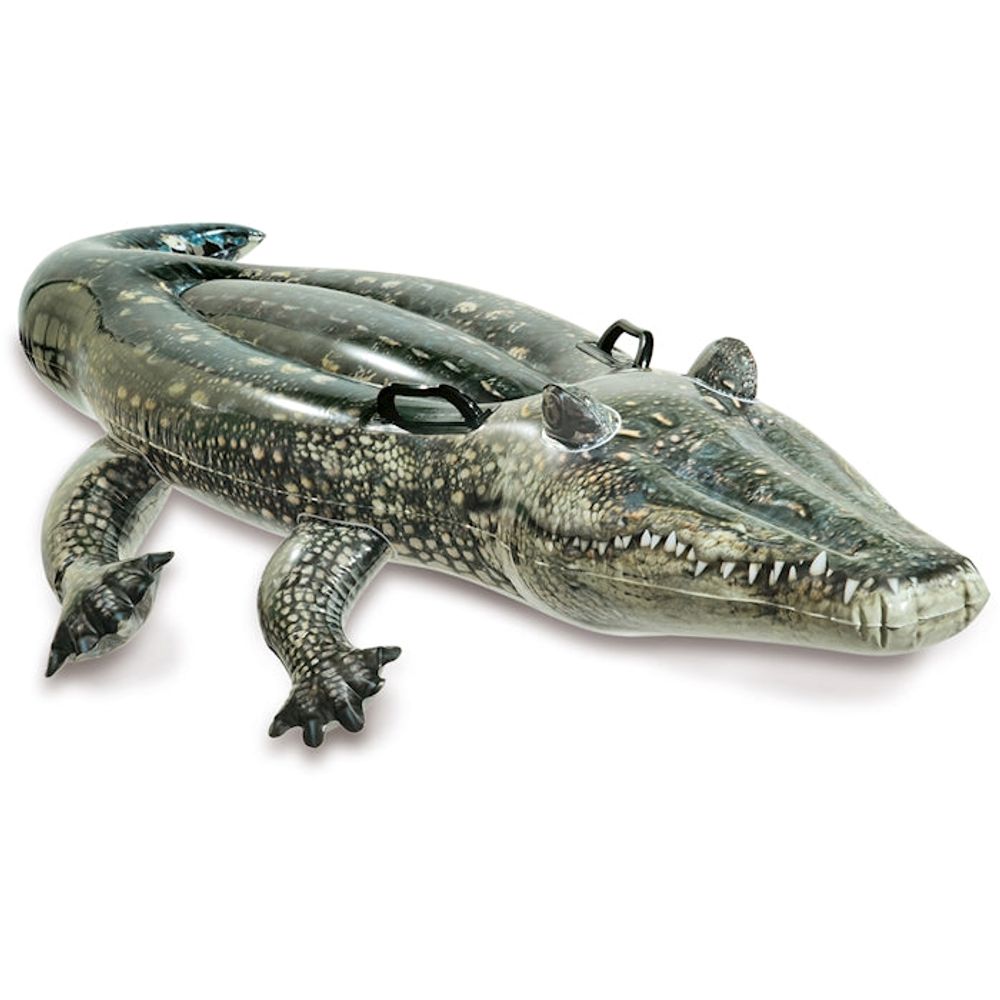 Intex Aufblastier Alligator 170x86 cm