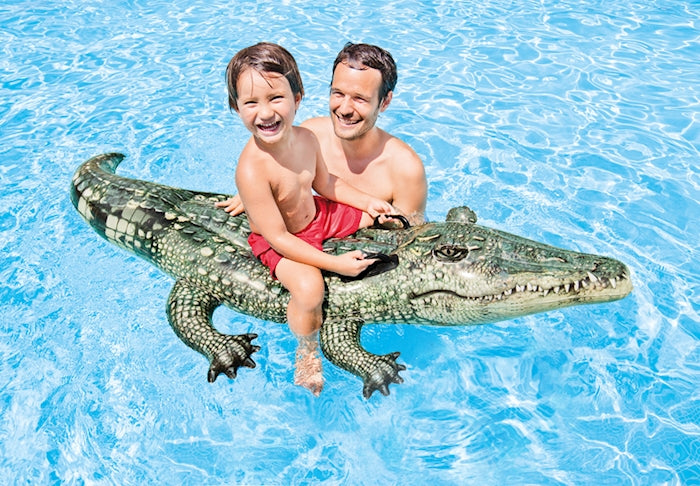 Intex Aufblastier Alligator 170x86 cm