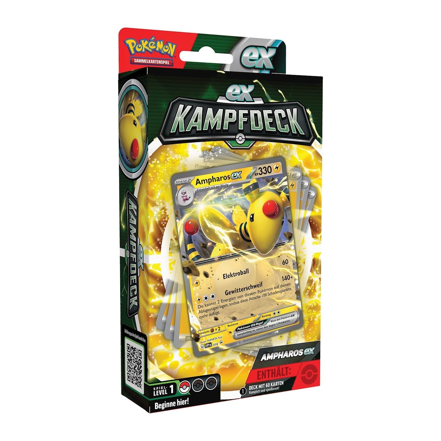 Pokémon-DE Lucario&Ampharos ex Kampdeck