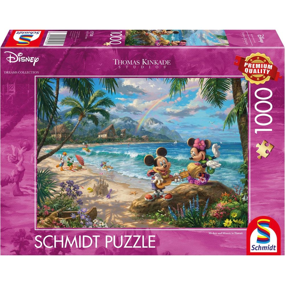 Puzzle - Disney Mickey & Minnie in Hawaii