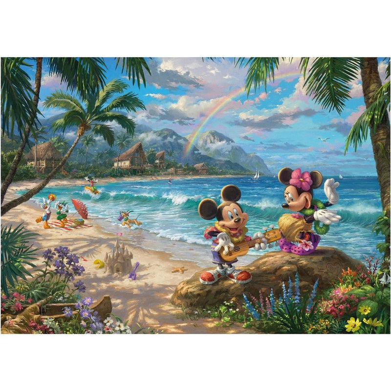 Puzzle - Disney Mickey & Minnie in Hawaii