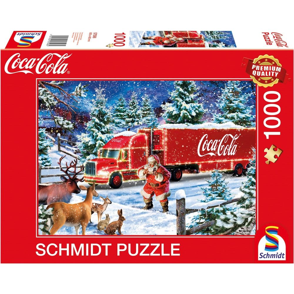 Puzzle - Coca Cola Christmas-Truck