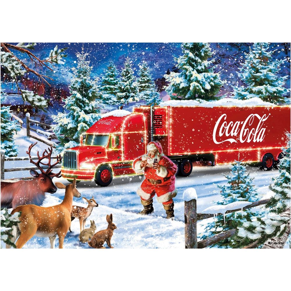 Puzzle - Coca Cola Christmas-Truck