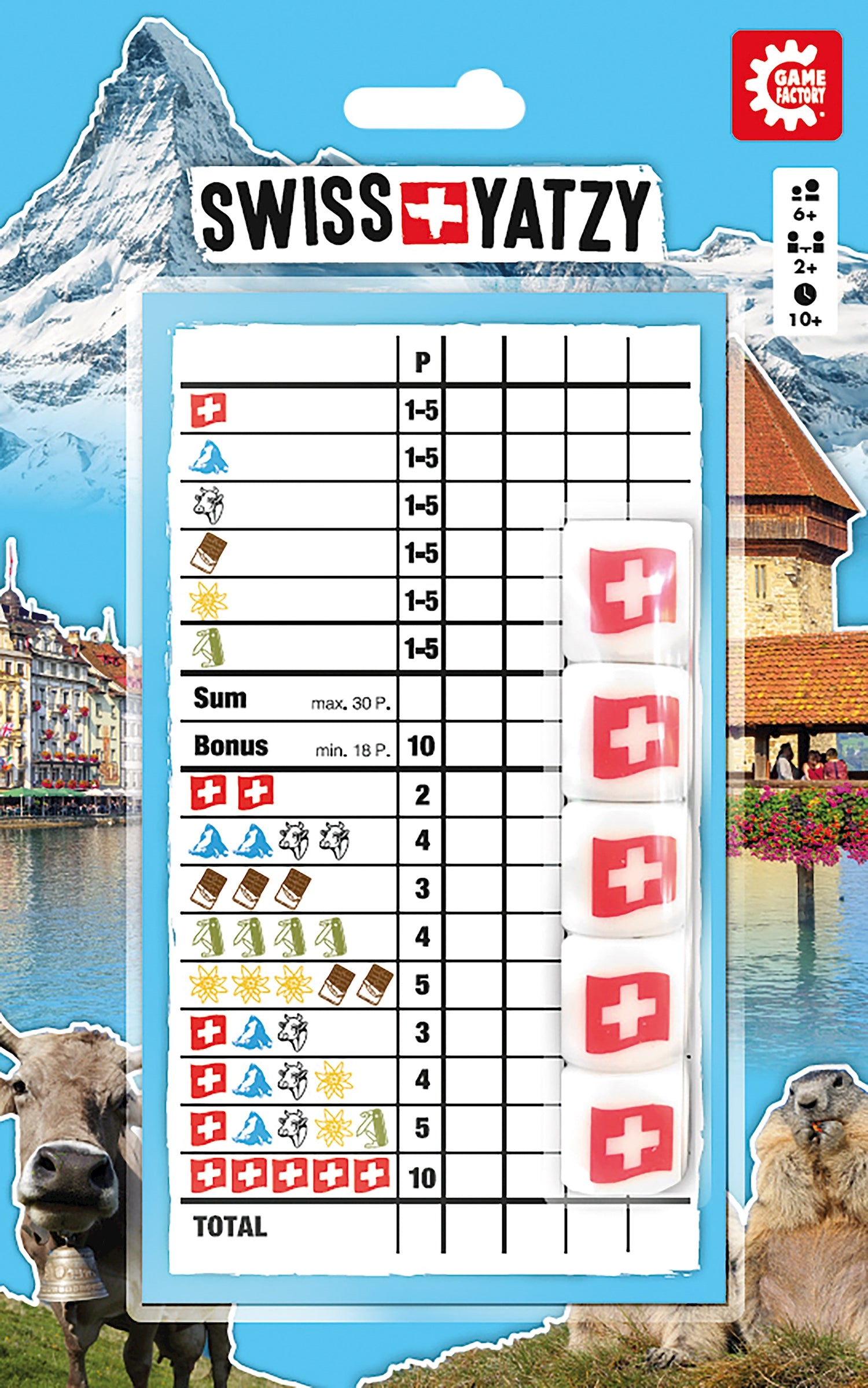 Game Factory Swiss Yatzy