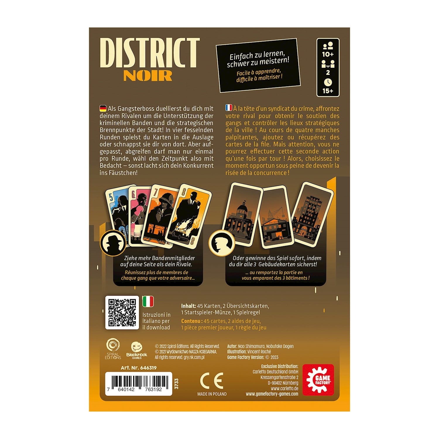 Game Factory District Noir