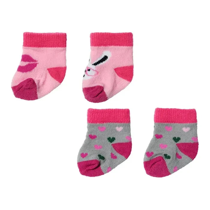BABY born Socken 2 Stk. Assortiert